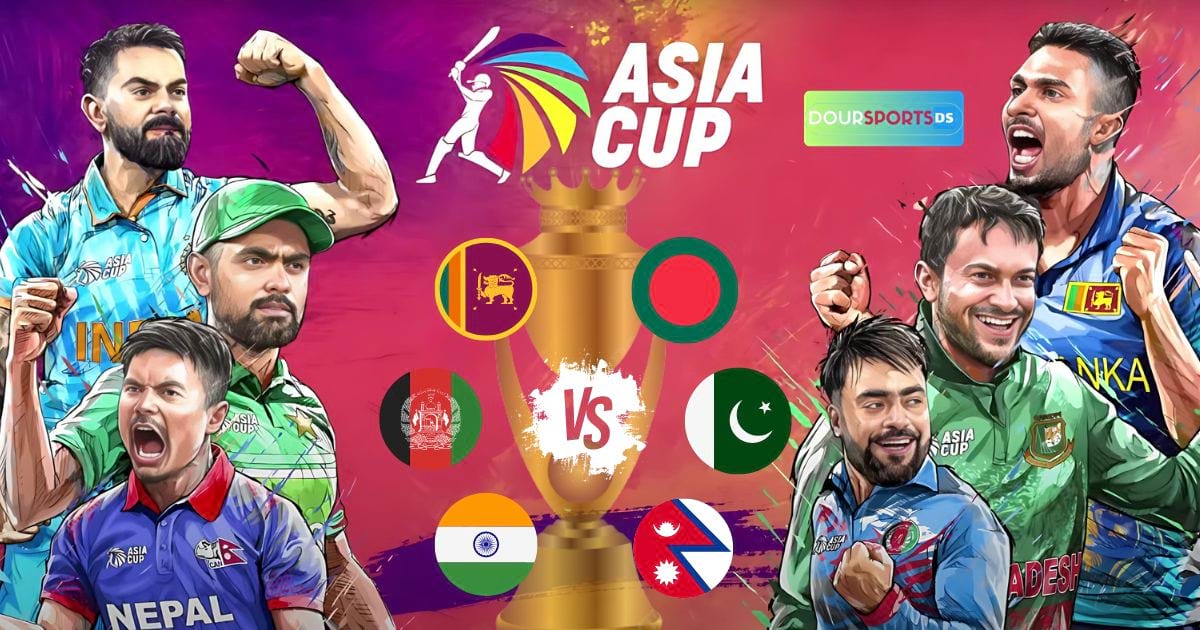 Asia Cup 2023 The Cricket Extravaganza Unfolds in Pakistan and Sri Lanka