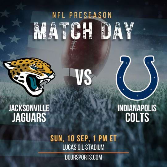 How To Watch NFL Regular Season 2023 Jacksonville Jaguars vs Indianapolis Colts