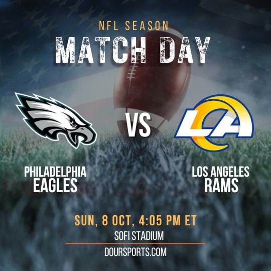 Philadelphia Eagles vs Los Angeles Rams Live Stream Guide, Roster, Fixture, Team Stats, Prediction, Tickets