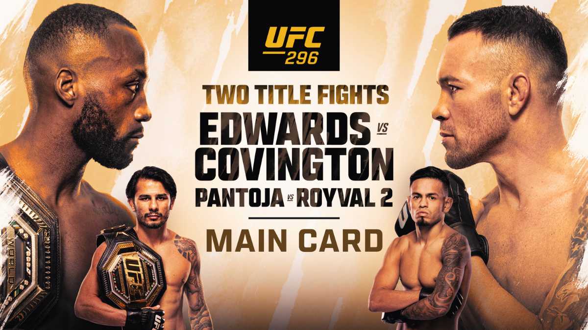 UFC 296 Live Stream: How to Watch Edwards vs Covington